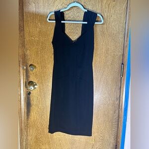 Roland Mouret Black Backless Dress